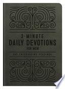 3-Minute Daily Devotions for Men