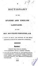 A dictionary of the Spanish and English languages