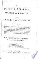 A dictionary, Spanish and English, and English and Spanish