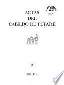 Actas del Cabildo de Petare: 1833-1835