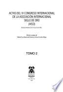 Actas del IV Congreso Internacional de la Asociación Internacional Siglo de Oro (AISO)