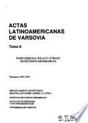 Actas latinoamericanas de Varsovia