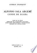 Alfonso Sala Argemí, Conde de Egara