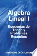 Algebra Lineal I - Esquemas de Teoría y Problemas Resueltos