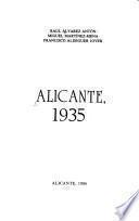 Alicante, 1935
