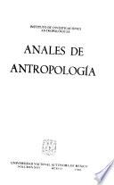 Anales de antropología