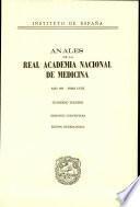 Anales de la Real Academia Nacional de Medicina - 1991 - Tomo CVIII - Cuaderno 3