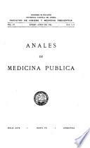 Anales de medicina publica