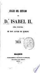 Anales del reinado de da Isabel ii