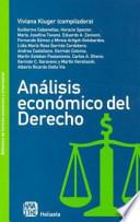 Analisis Economico del Derecho