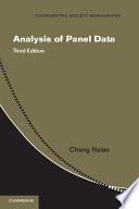 Analysis of Panel Data