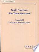 Annex 302.2, Tariff schedule of the United States