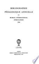 Annual Educational Bibliography of the International Bureau of Education