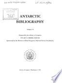 Antarctic Bibliography