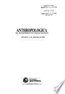 Anthropologica del Departamento de Ciencias Sociales