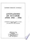 Antinazismo en Ecuador, años 1941-1944