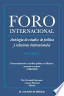 Antología de estudios de política y relaciones internacionales