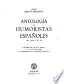 Antologia de humoristas españolas del siglo I al XX.