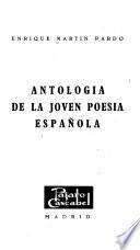 Antología de la joven poesía española