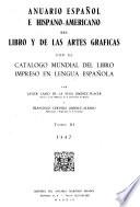 Anuario español e hispano-americano del libro y de las artes gráficas