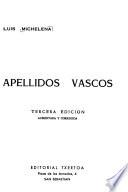 Apellidos vascos