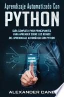 Aprendizaje Automatizado Con Python