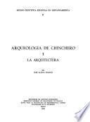 Arqueología de Chinchero: Alcina Franch, J. La arquitectura
