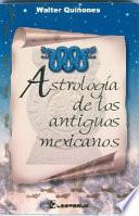 Astrología de los antiguos mexicanos