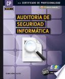 Auditoría de Seguridad Informática (MF0487_3)