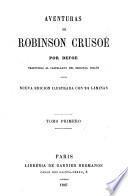 Aventuras de Robinson Crusoé por Defoe