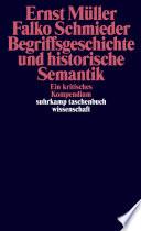 Begriffsgeschichte und historische Semantik