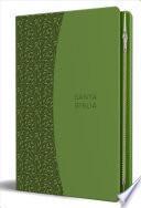Biblia Reina Valera 1960 Letra Grande. Símil Piel Verde Con Cremallera / Spanish Holy Bible Rvr 1960. Large Print, Green Leathersoft, with Zipper