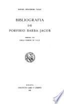 Bibliografia de Porfirio Barba-Jacob