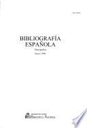 Bibliografía española
