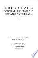 Bibliografía general española e hispanoamericana