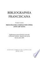 Bibliographia Franciscana
