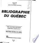 Bibliographie du Québec