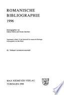 Bibliographie Romane