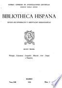 Bibliotheca Hispana; Revista de Información y Orientación Bibliográficas. Sección 3