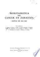 Bioestadistica del cancer en Zaragoza