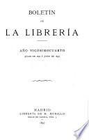 Boletín de la librería