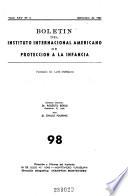 Boletín del Instituto Internacional Americano de protección a la infancia