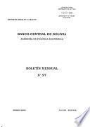 Boletín mensual