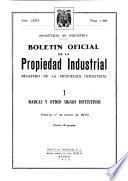 BOLETÍN OFICIAL PROPIEDAD INDUSTRIAL NÚMERO 1986 1 DE ENERO DE 1970