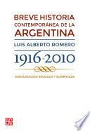 Breve historia contemporánea de la Argentina