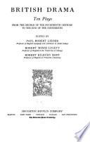 British Drama: Ten Plays