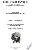 Bulletin hispanique