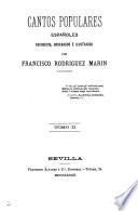 Cantos populares españoles, recogidos por F. Rodriguez Marin