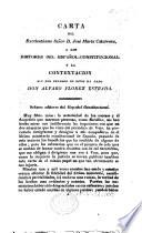 Carta ... a los Editores del Español-Constitucional y la contextacion que por encargo de estos ha dado Don Alvaro Florez Estrada