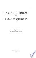Cartas inéditas de Horacio Quiroga